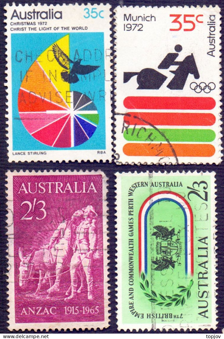 AUSTRALIA - GOOD  LOT - O - Used Stamps
