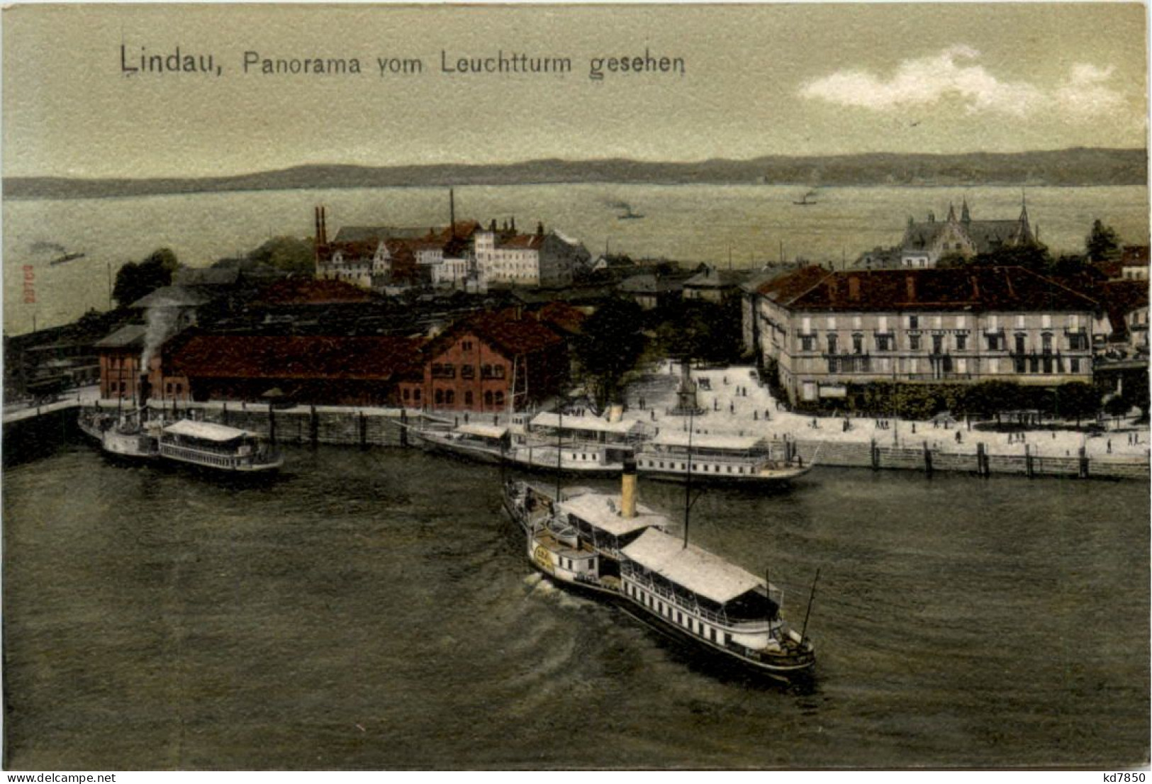 Lindau, Panorama Vom Leuchtturm Gesehen - Lindau A. Bodensee