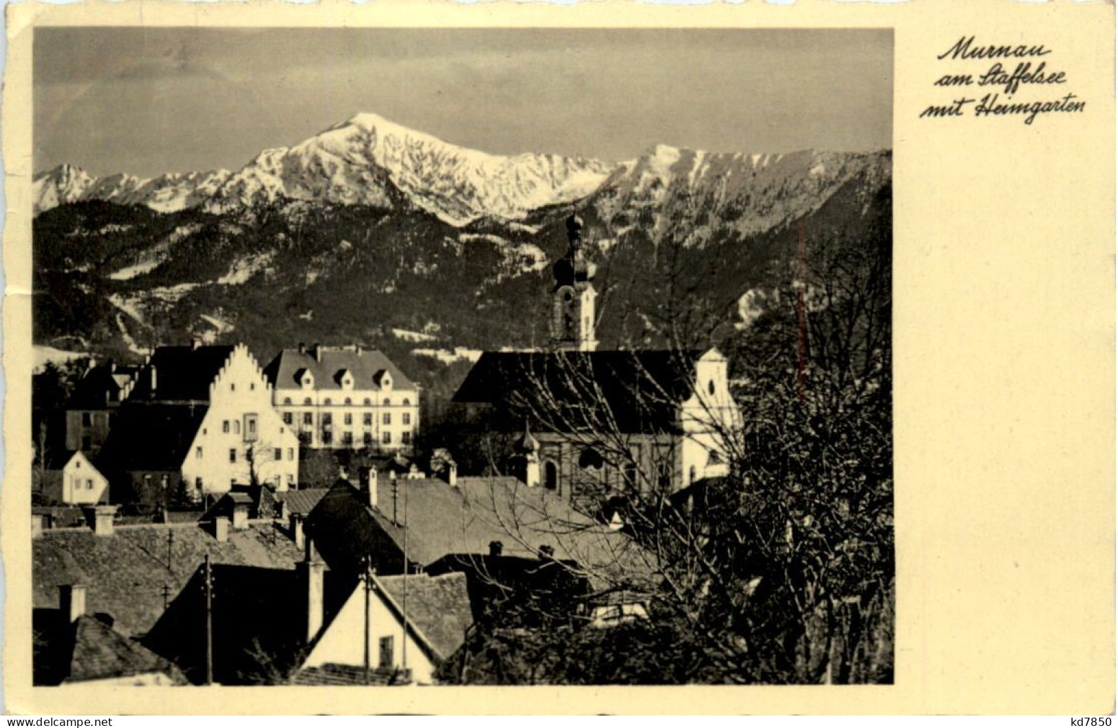 Murnau Am Staffelsee Mit Heimgarten - Garmisch-Partenkirchen