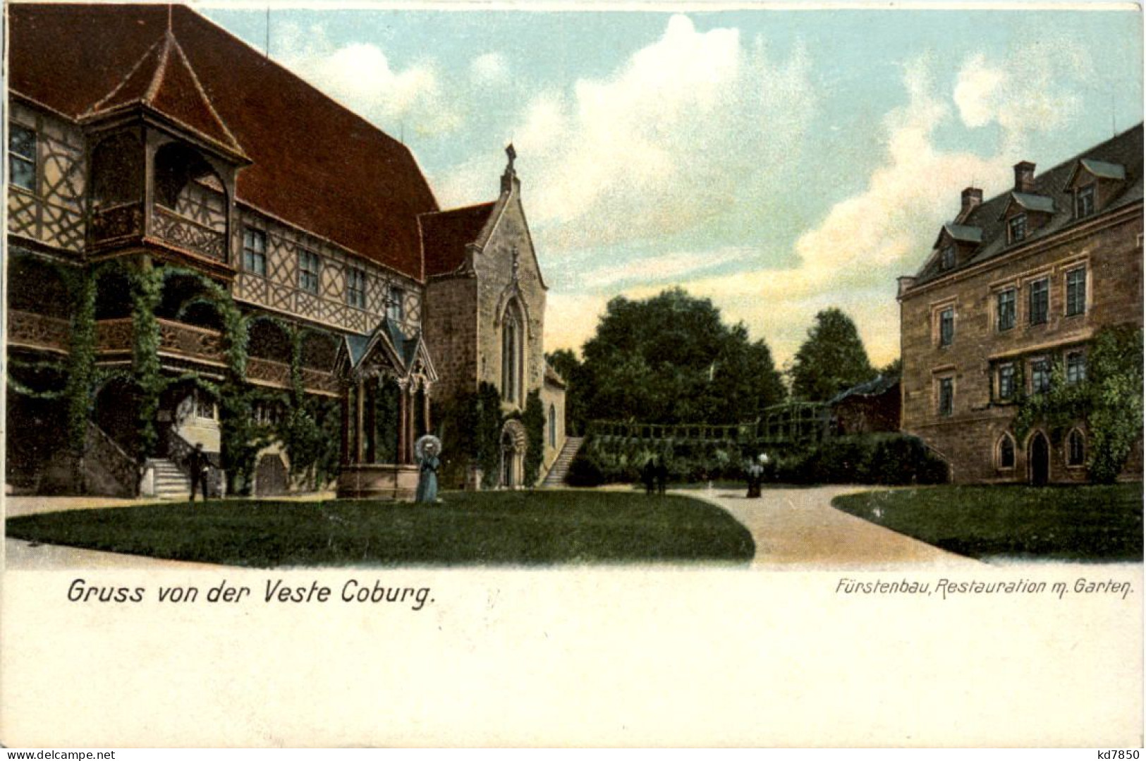 Coburg, Veste , Grüsse - Coburg