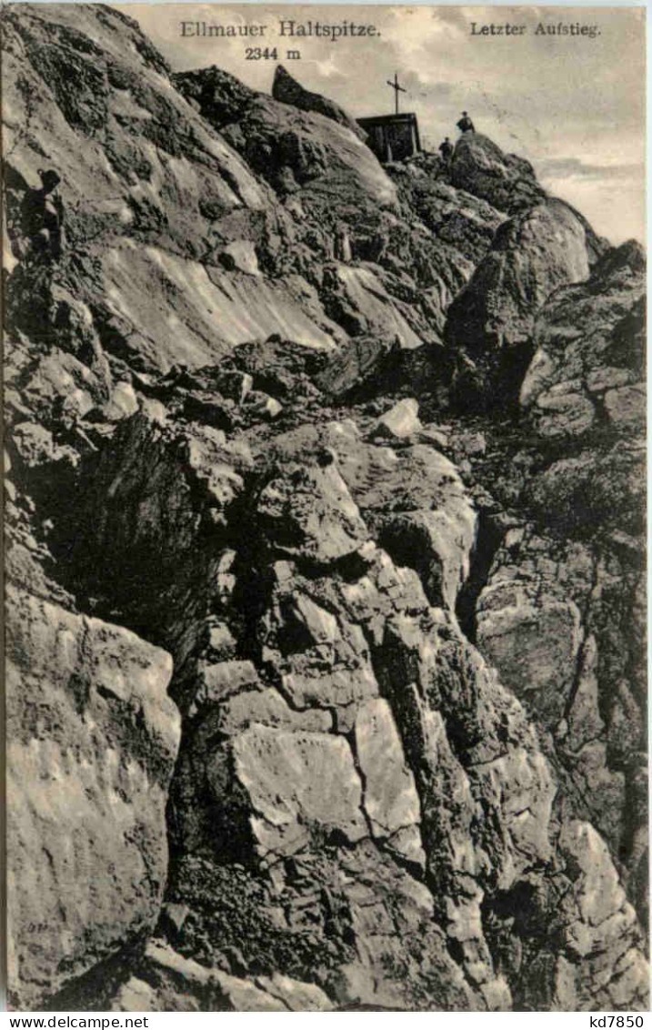 Elmauer Haltspitze, Letzter Aufstieg - Kufstein