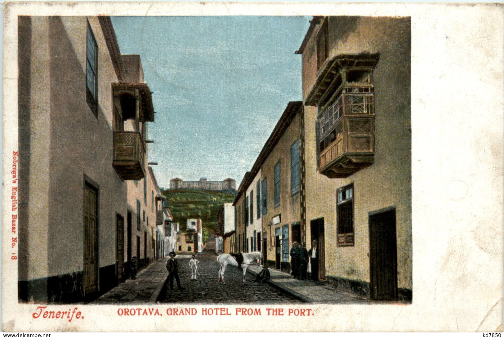 Tenerife Orotava - Grand Hotel From The Port - Tenerife