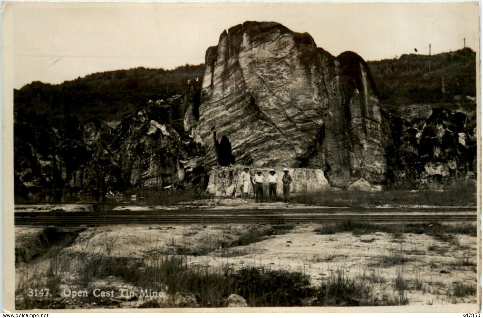 Open Cast Tin Mine - Bergbau