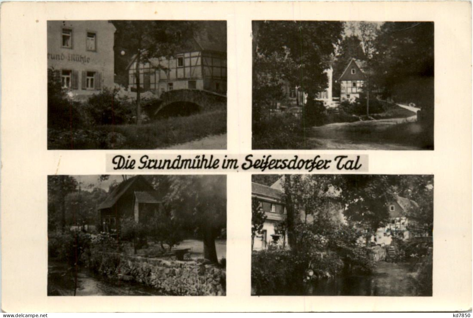 Die Grundmühle Im Seifersdorfer Tal, Div. Bilder - Radeberg