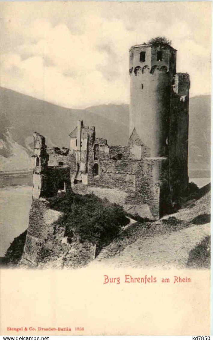 Burg Ehrenfels Am Rhein - Rüdesheim A. Rh.