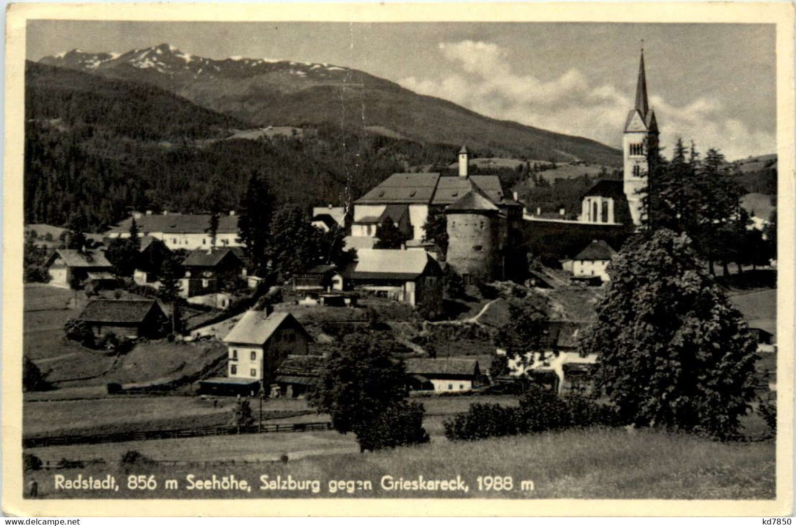 Radstadt, Salzburg Gegen Grieskareck - St. Johann Im Pongau