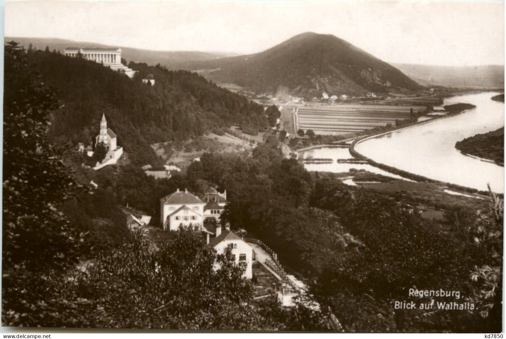 Regensburg, Blick Auf Walhalla - Regensburg