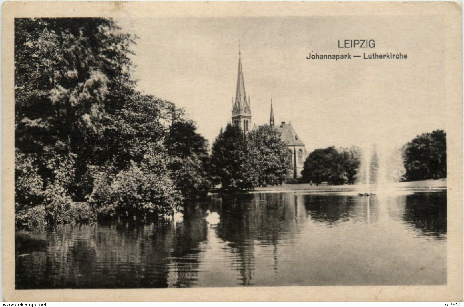 Leipzig, Johannapark-Lutherkirche - Leipzig