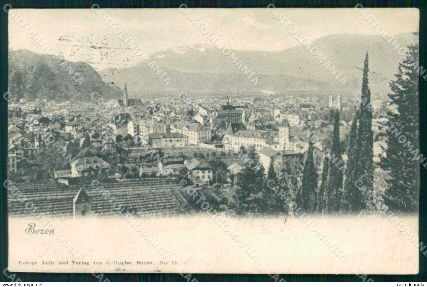 Bolzano Città Veduta Generale Cartolina RB5805 - Bolzano (Bozen)