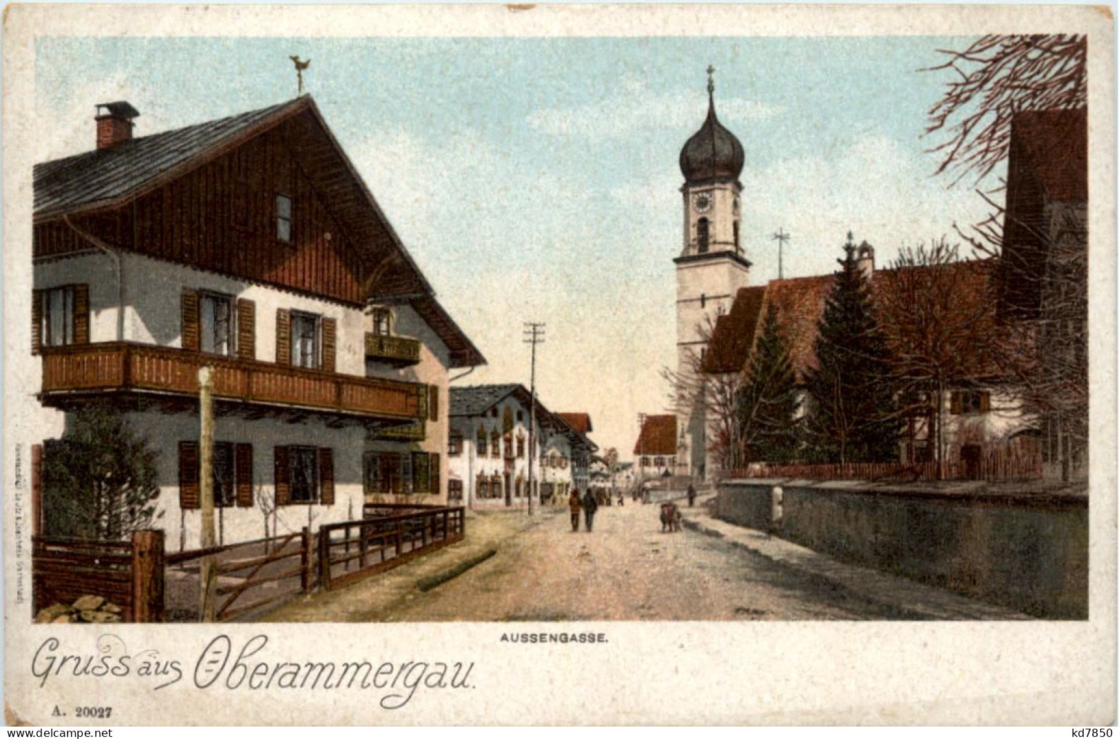 Gruss Aus Oberammergau - Aussengasse - Oberammergau