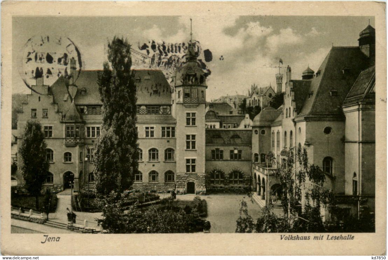 Jena, Volkshaus Mit Lesehalle - Jena