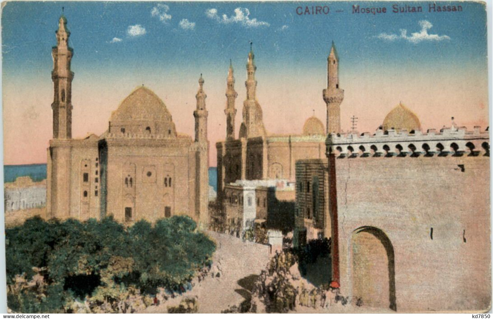 Cairo - Mosque Sultan Hassan - Alexandrie