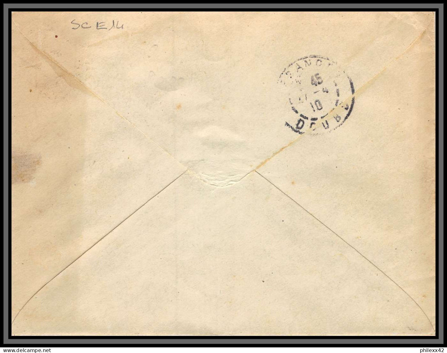 75089 10c Rouge Camée SEC E14 123x96 Valentigney Doubs Date 728 Semeuse Entier Postal Stationery Enveloppe France 1910 - Buste Postali E Su Commissione Privata TSC (ante 1995)