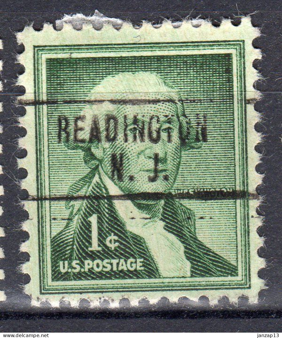 NJ-577; USA Precancel/Vorausentwertung/Preo; READINGTON (NJ), Type 748 - Préoblitérés