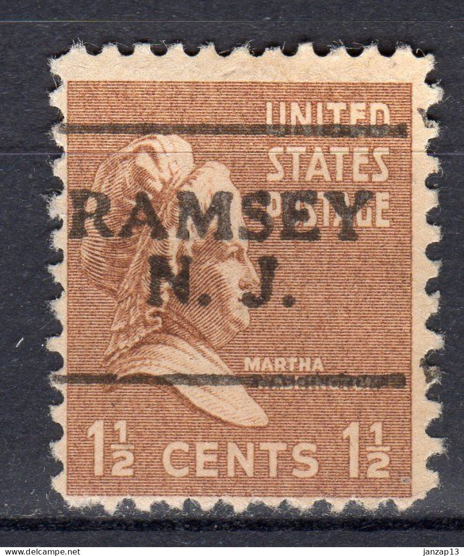 NJ-574; USA Precancel/Vorausentwertung/Preo; RAMSEY (NJ), Type 701 - Prematasellado