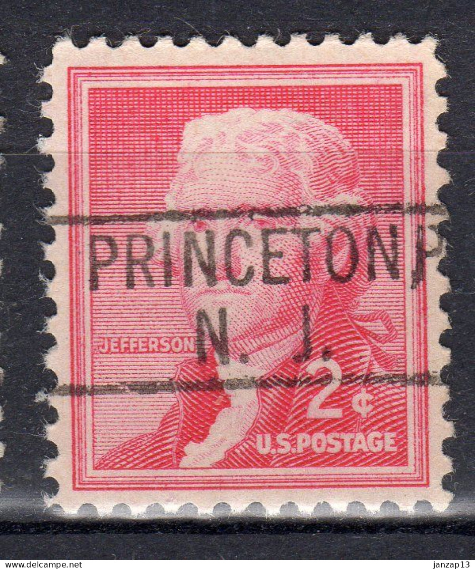 NJ-565; USA Precancel/Vorausentwertung/Preo; PRINCETON (NJ), Type 802 - Prematasellado