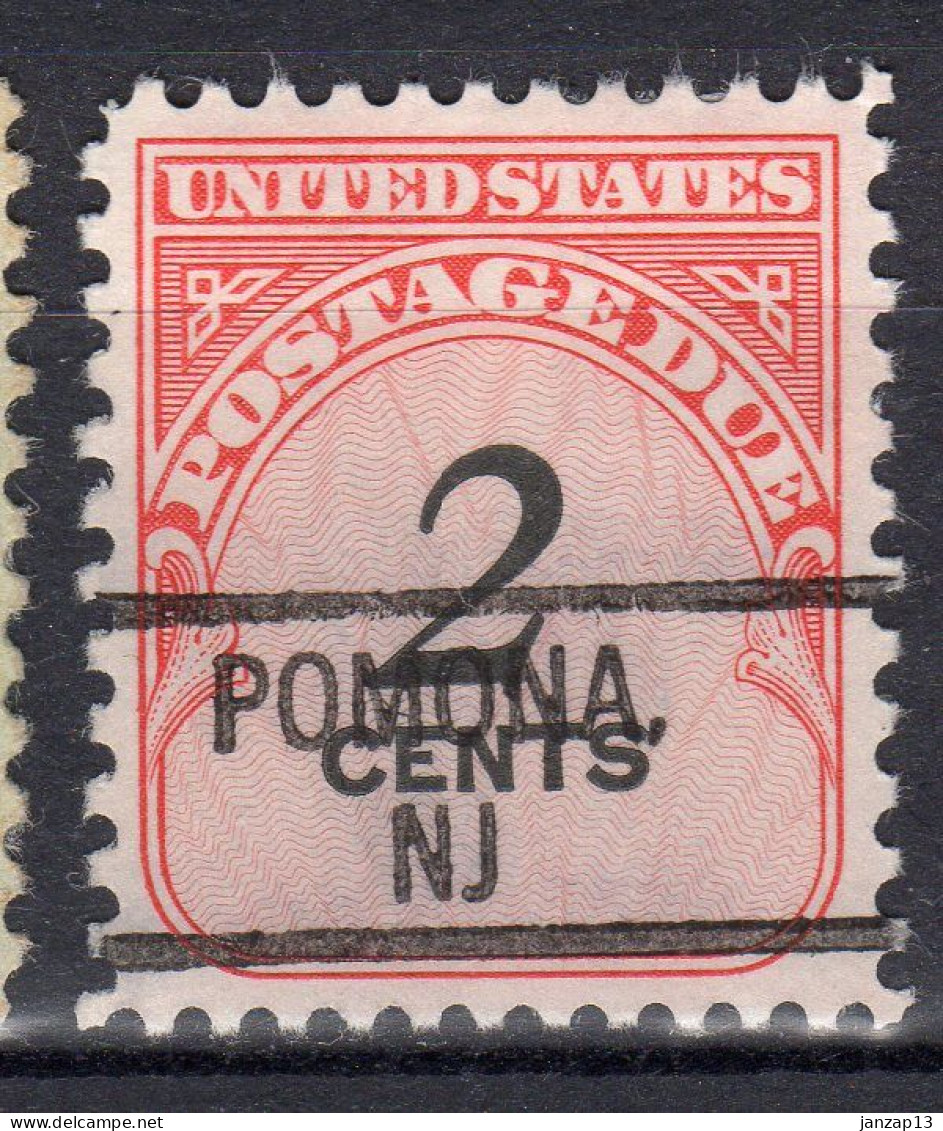 NJ-557; USA Precancel/Vorausentwertung/Preo; POMONA (NJ), Type 828 - Vorausentwertungen