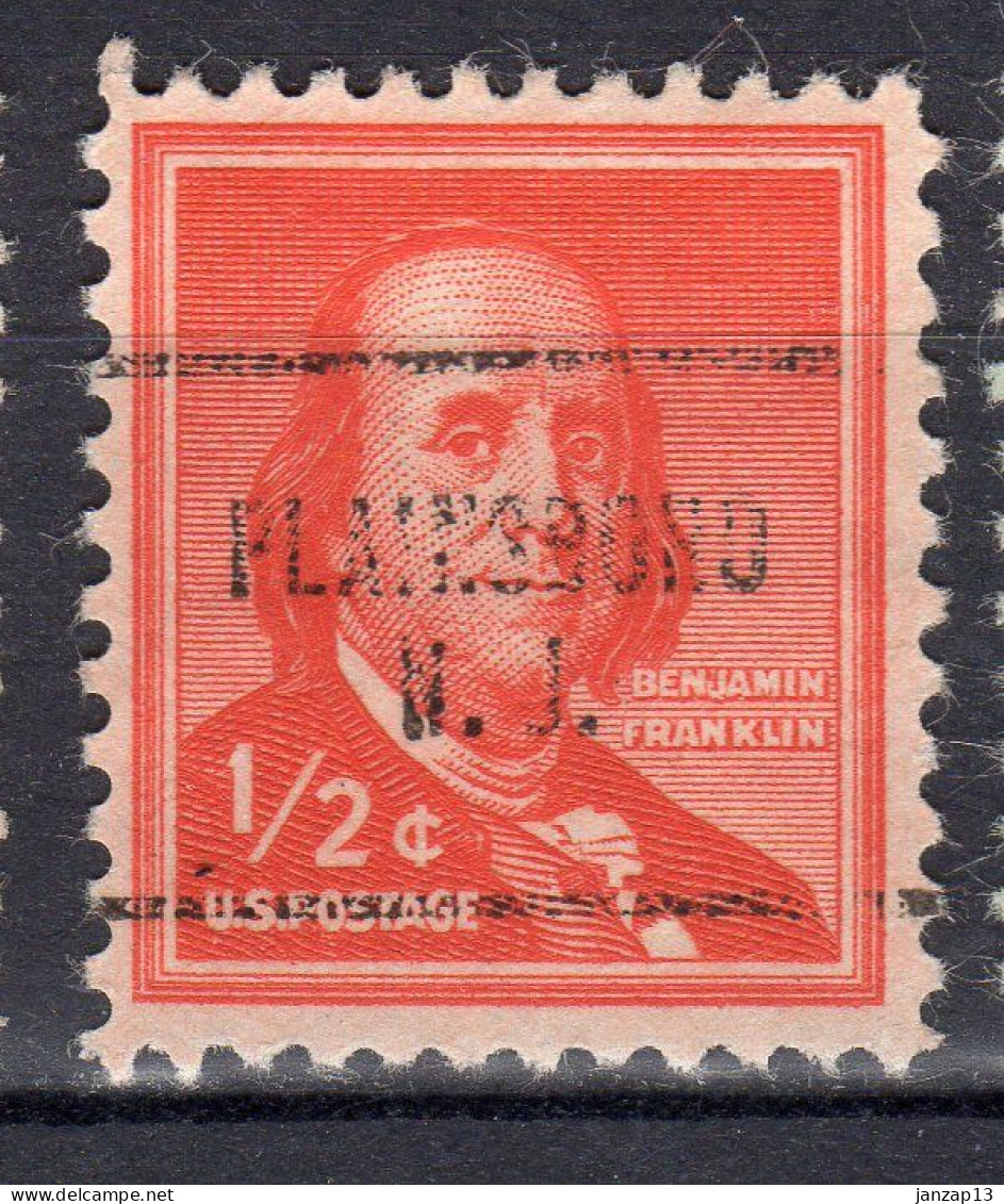 NJ-552; USA Precancel/Vorausentwertung/Preo; PLAINSBORO (NJ), Type 704 - Precancels