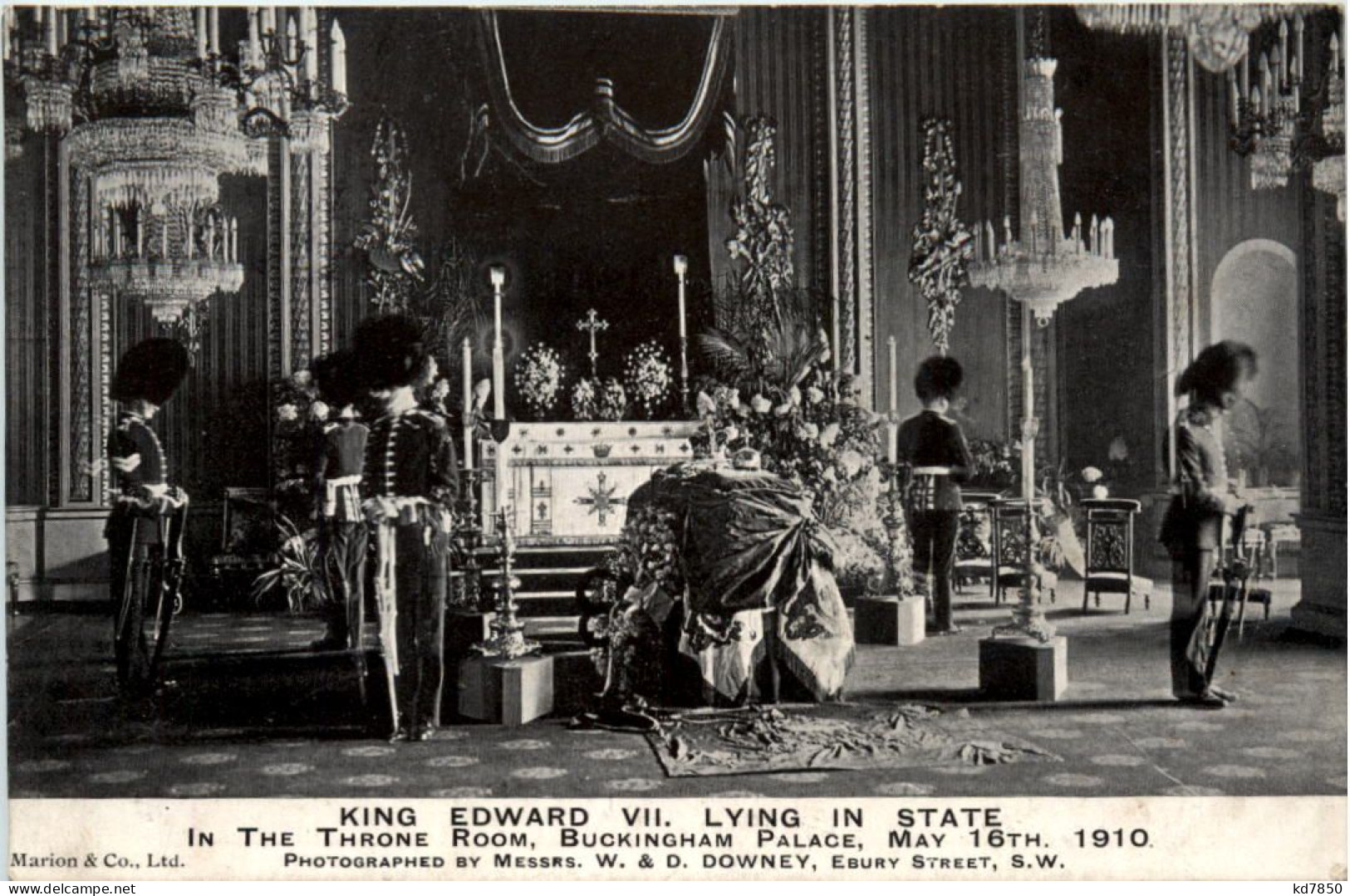 King Edward VII Lying In State 1910 - Königshäuser