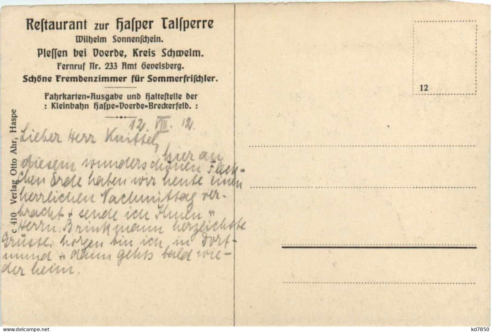 Hasper Talsperre - Arnsberg