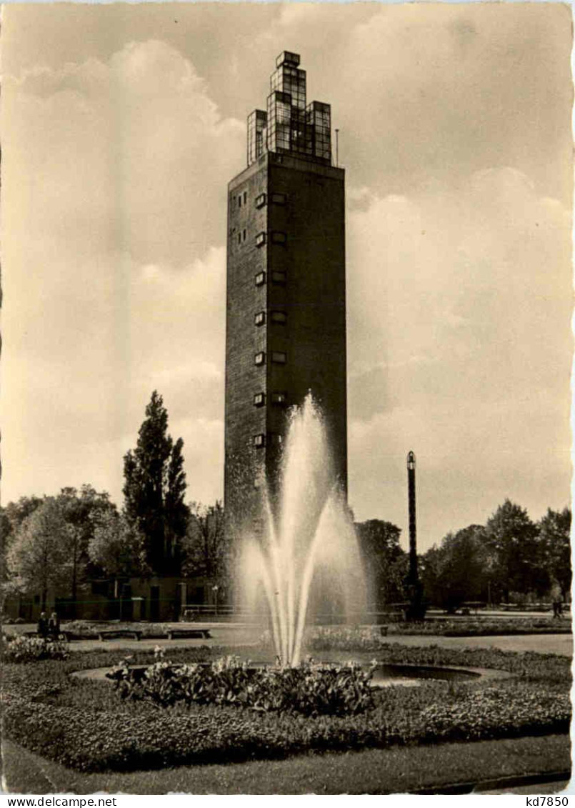 Magdeburg, Ausstellungsturm Am Adolf-Mittag-See - Magdeburg