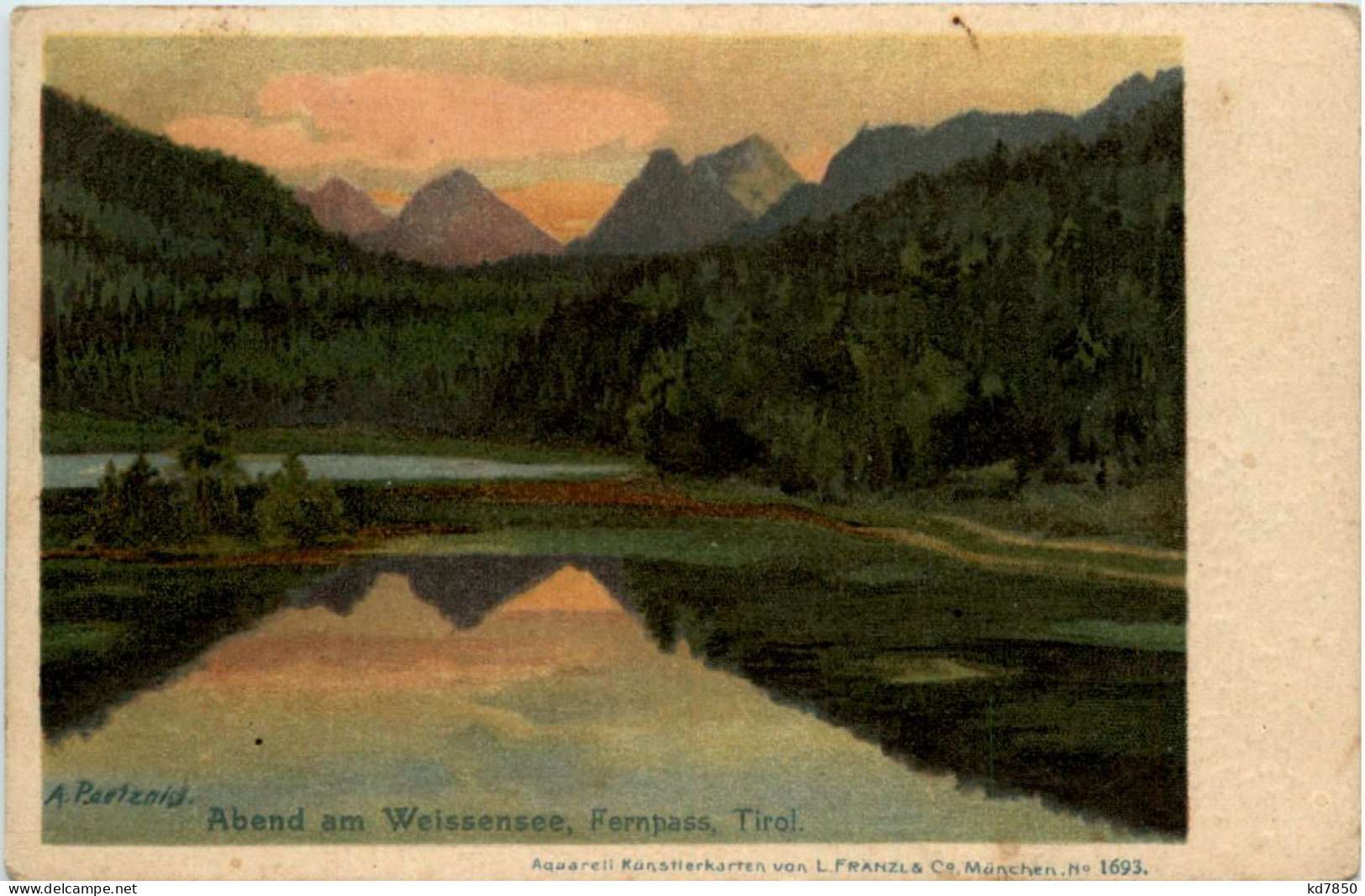 Abend Am Weissensee, Fernpass, Tirol - Reutte