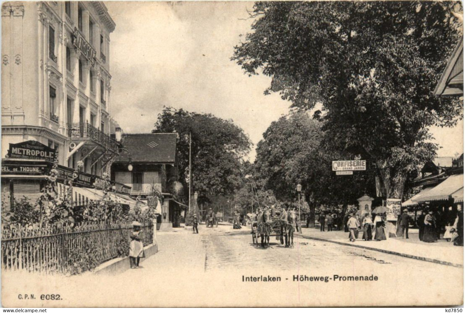 Interlaken - Höheweg-Promenade - Interlaken