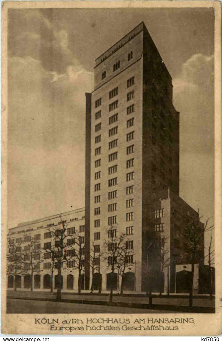 Köln, Hochhaus Am Hansaring - Koeln