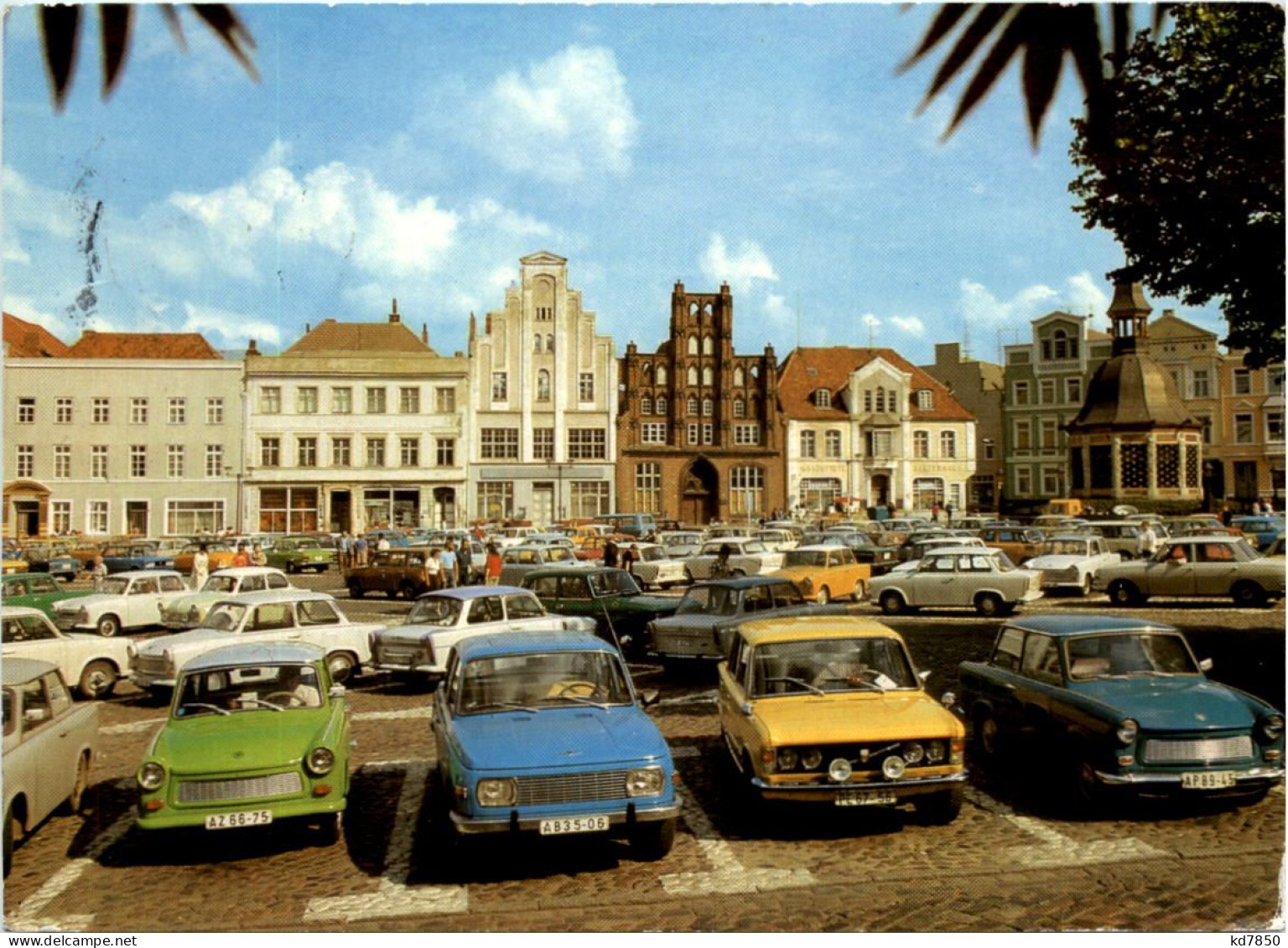 Wismar - Markt- Trabi - Wismar