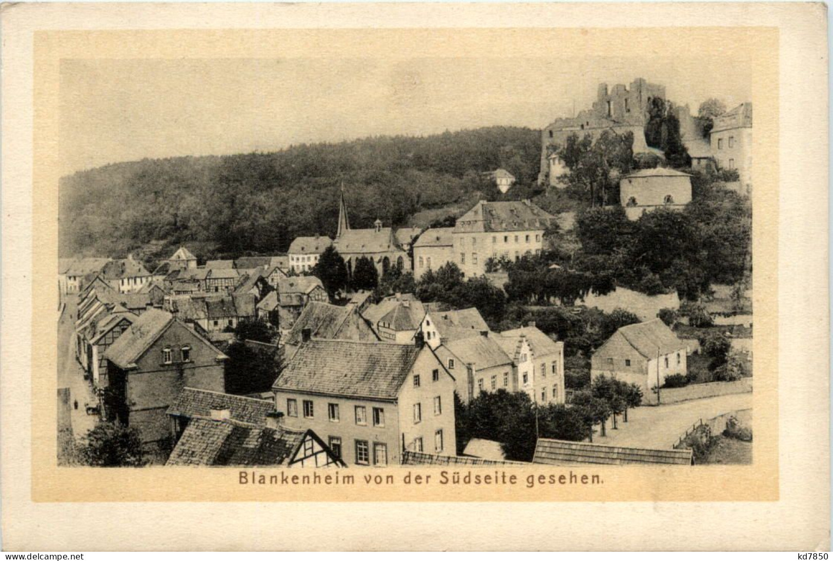 Blankenheim Von Der Südseite Gesehen - Euskirchen