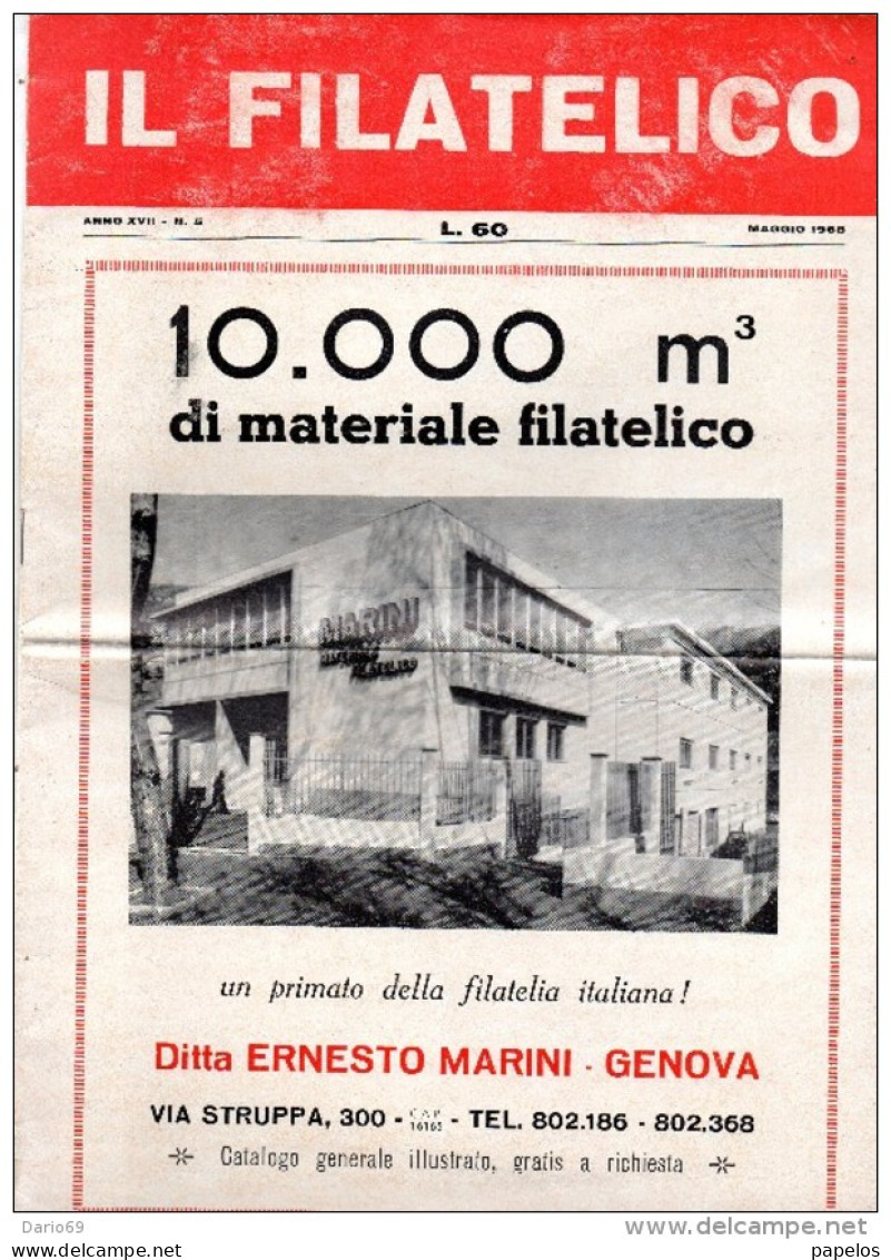 1968 GIORNALE IL FILATELICO - Sonstige & Ohne Zuordnung