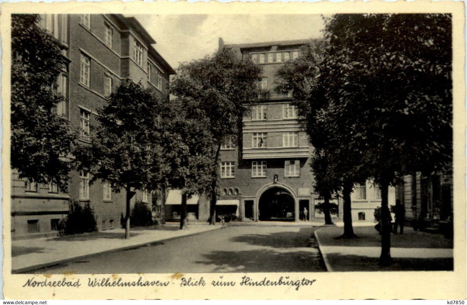 Wilhelmshafen, Blick Zum Hindenburgtor - Wilhelmshaven