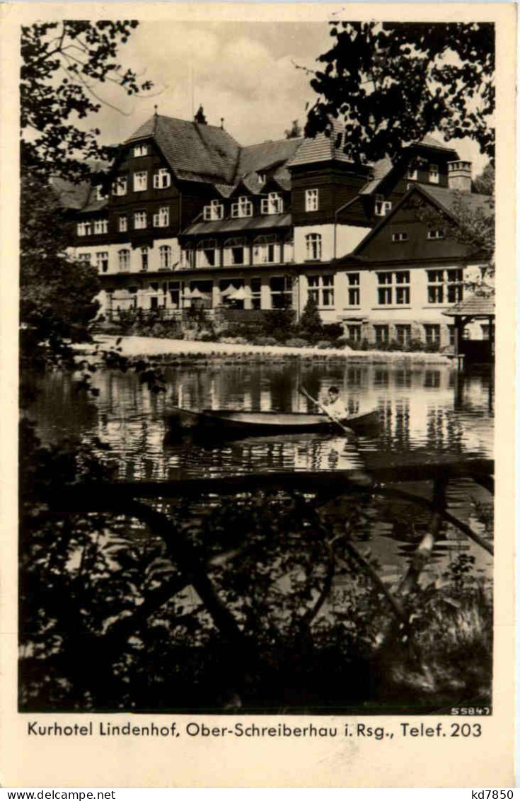 Ober-Schreiberhau I. Rsg., Kurhotel Lindenhof - Schlesien