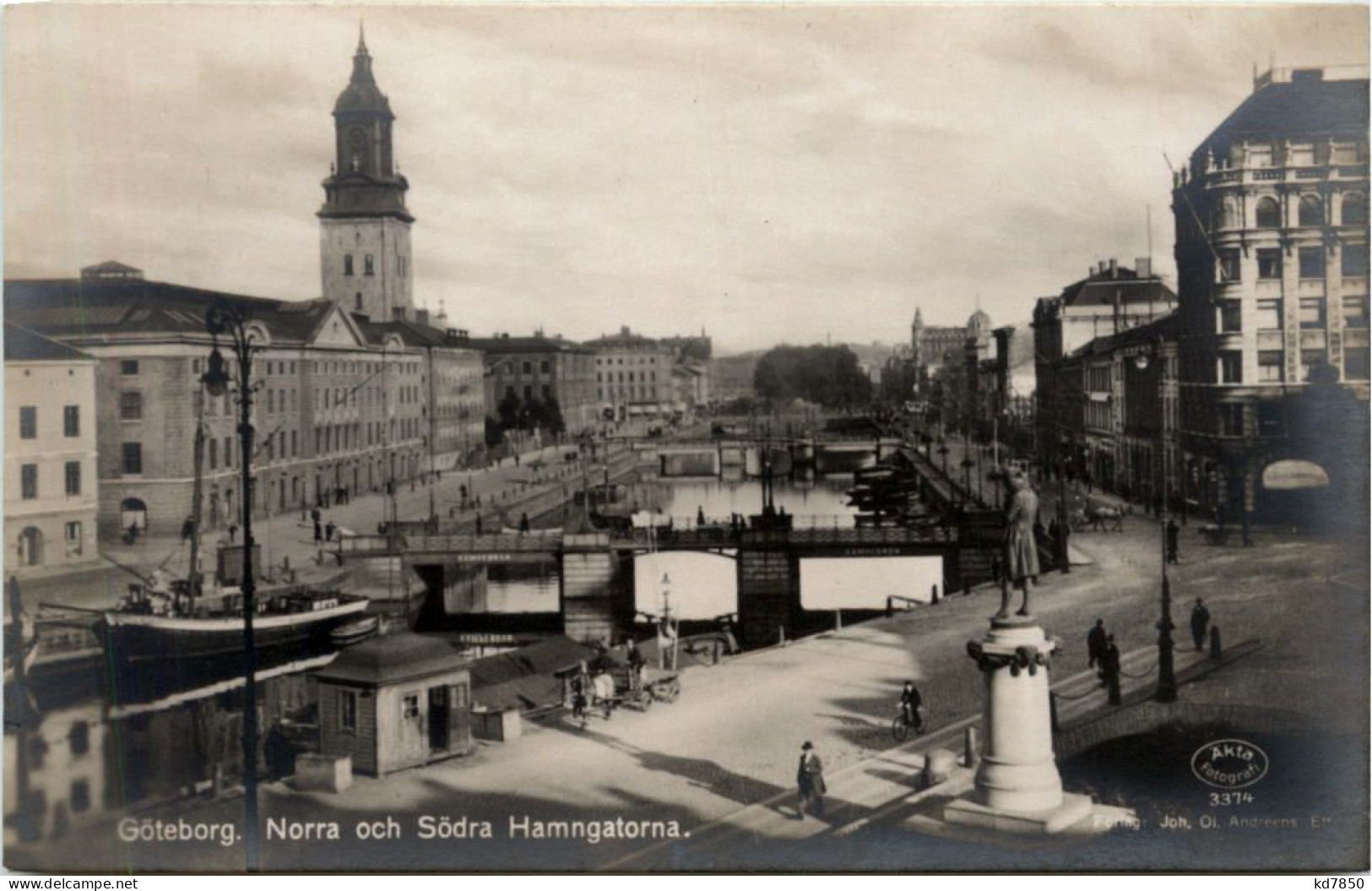 Göteborg - Norra Och Södra Hamngatorna - Suède