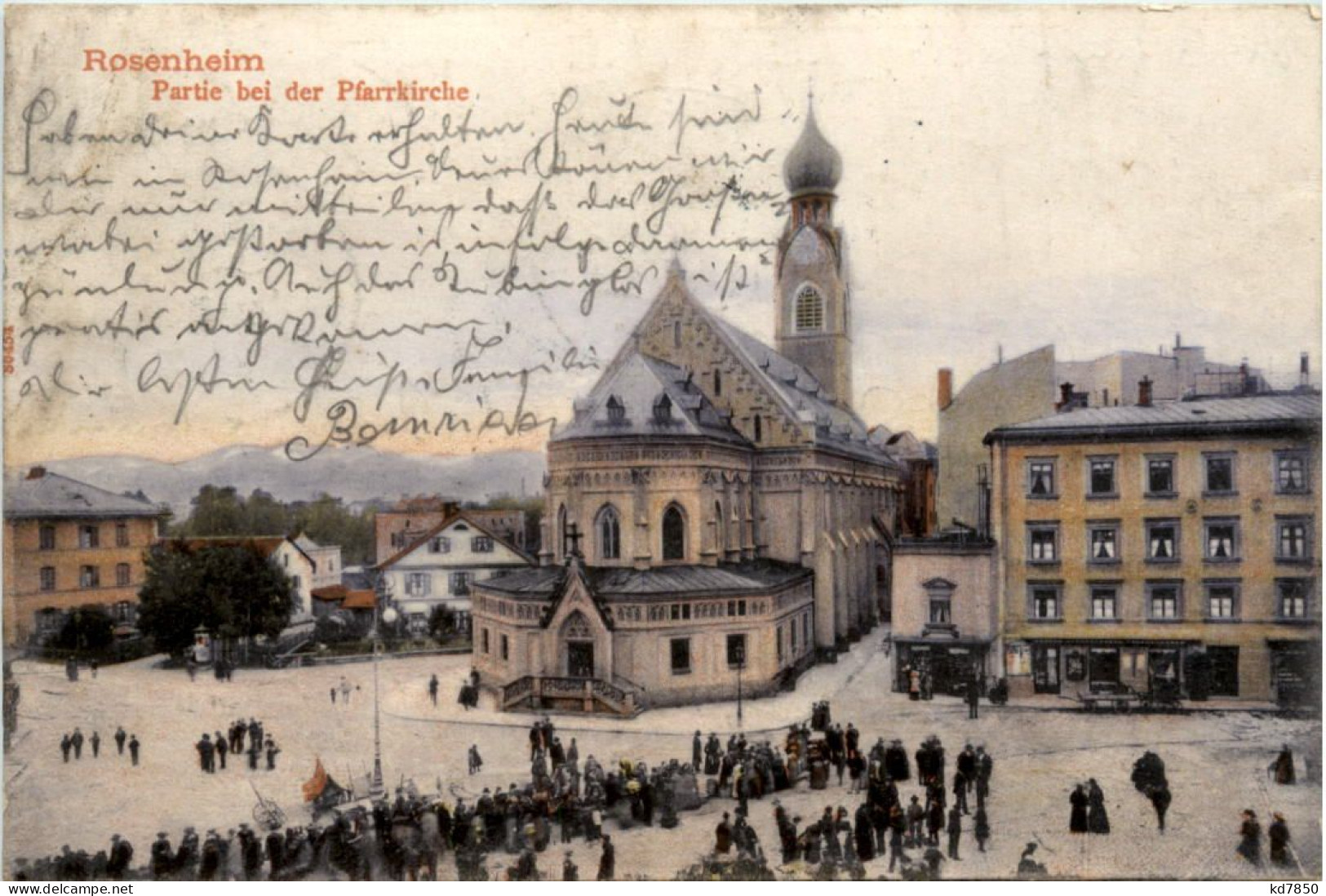 Rosenheim, Partie Bei Der Pfarrkirche - Rosenheim