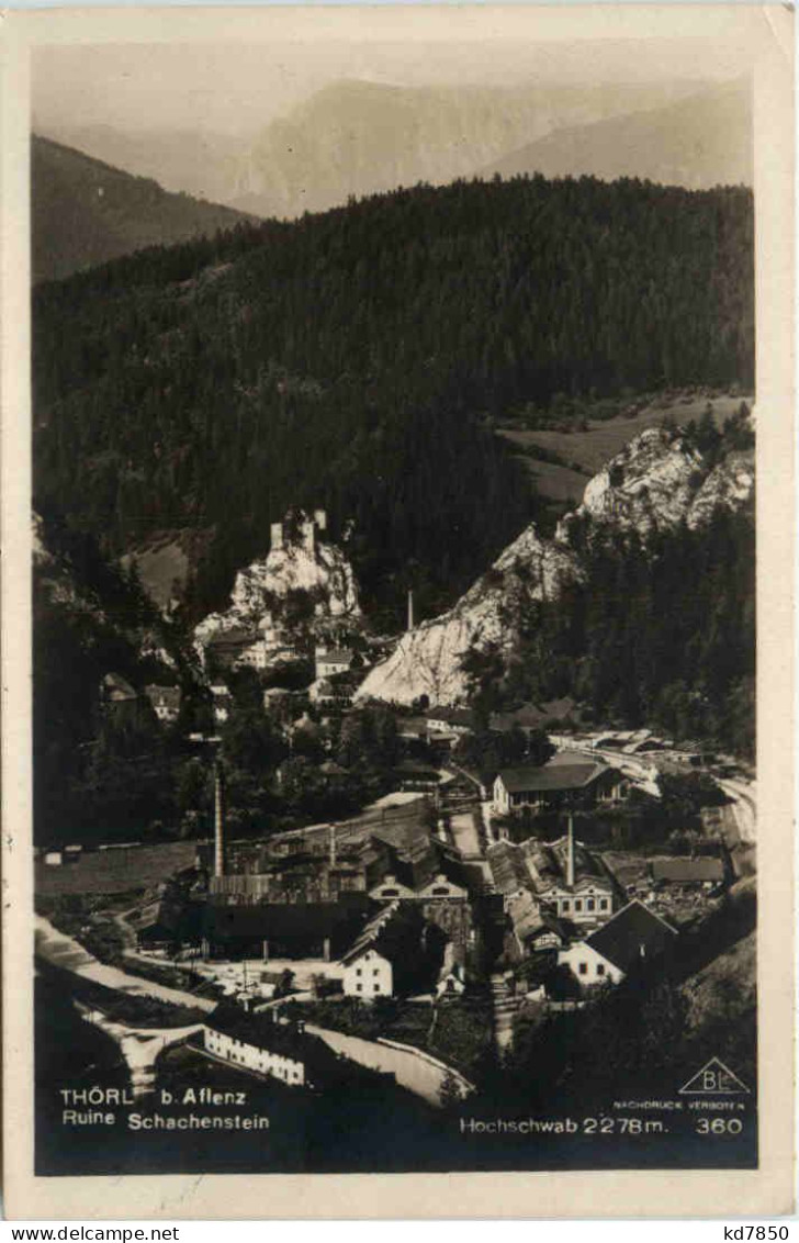 Thörl Bei Aflenz, Ruine Schachenstein - Thörl Bei Aflenz