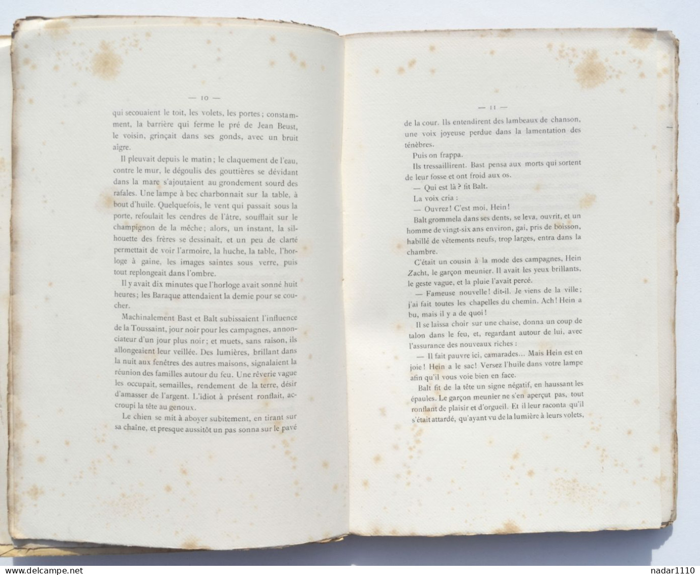 Le Mort - Camille Lemonnier, illustrations Constantin Meunier - EO 1902, exemplaire numéroté sur Marais à la forme