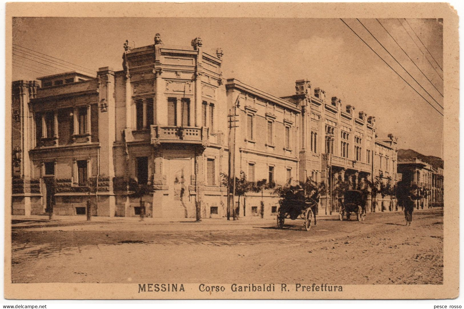 Messina - Corso Garibaldi, R. Prefettura - Messina