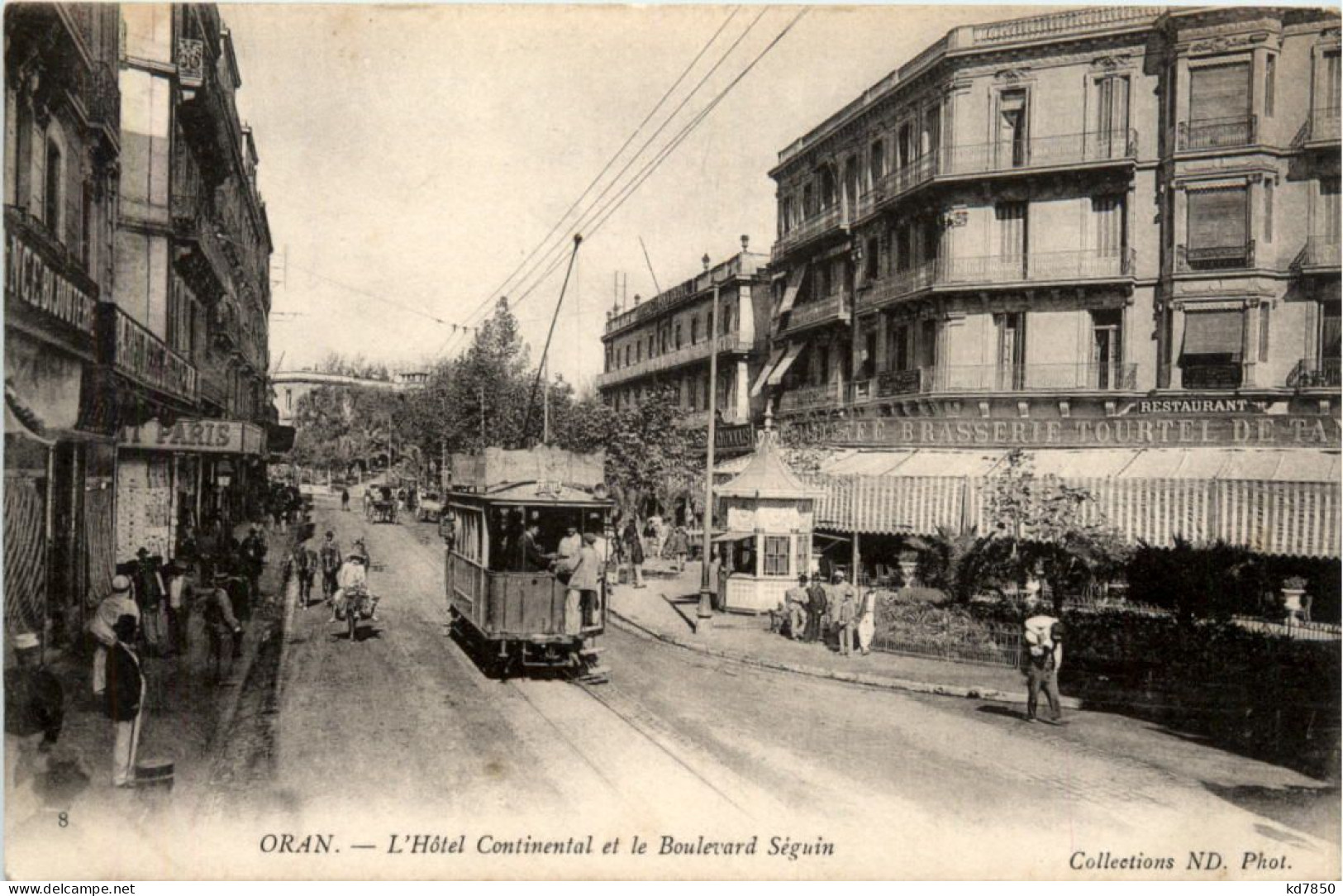 Oran - L Hotel Continental - Tramway - Oran