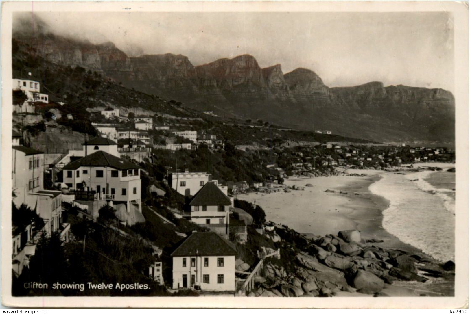 Clifton Showing Twelve Apostles - South Africa