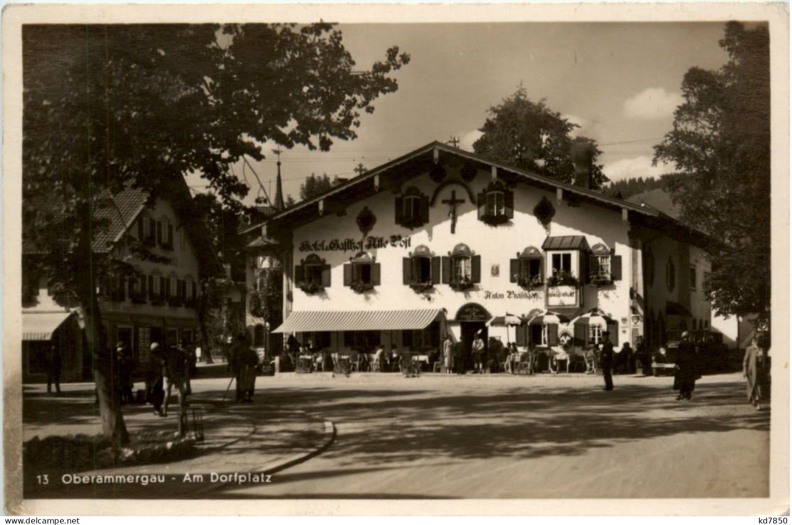 Oberammergau - Am Dorfplatz - Oberammergau