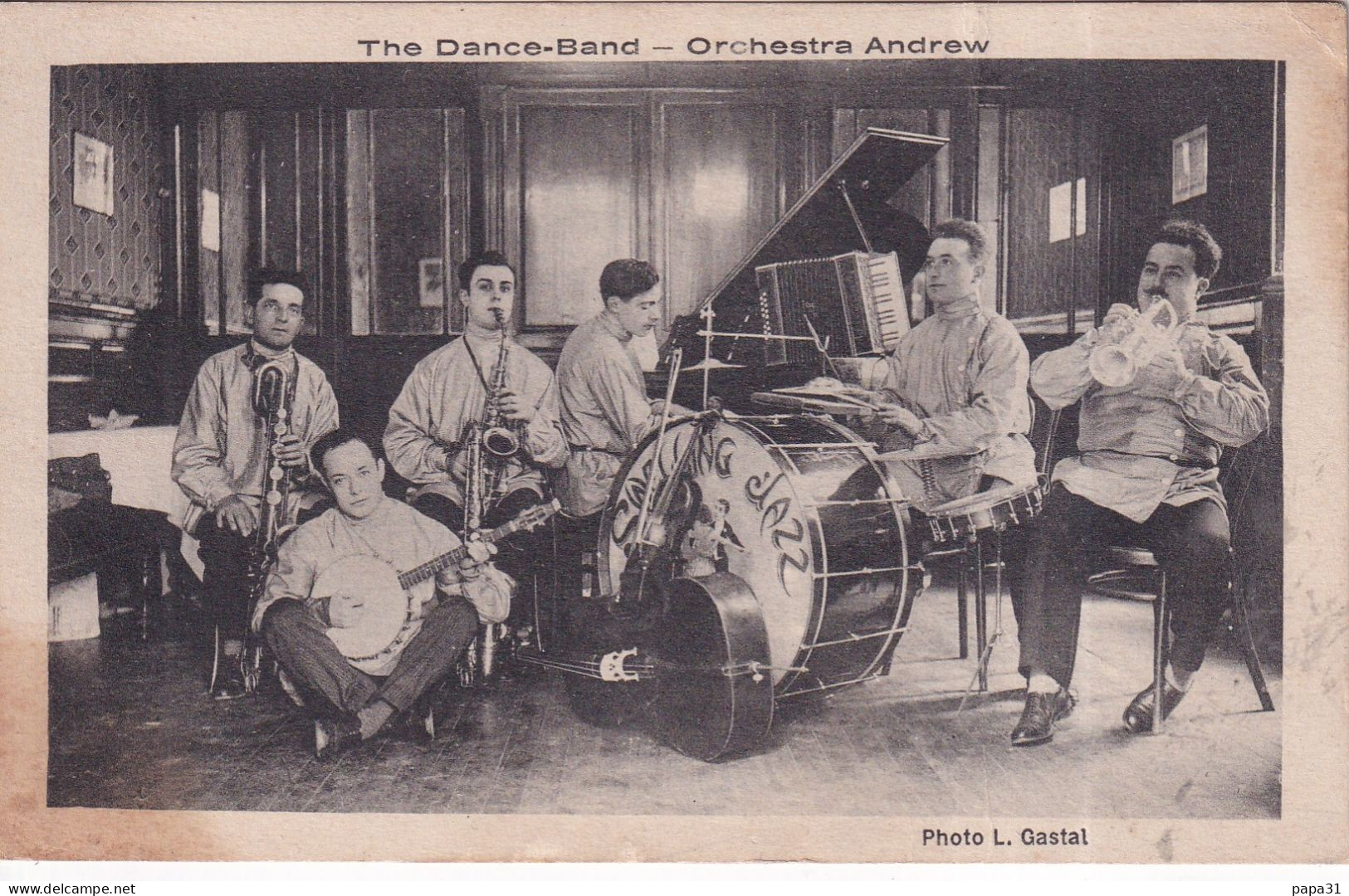 The Dance-Band  - Orchestra Andrew - Musique Et Musiciens