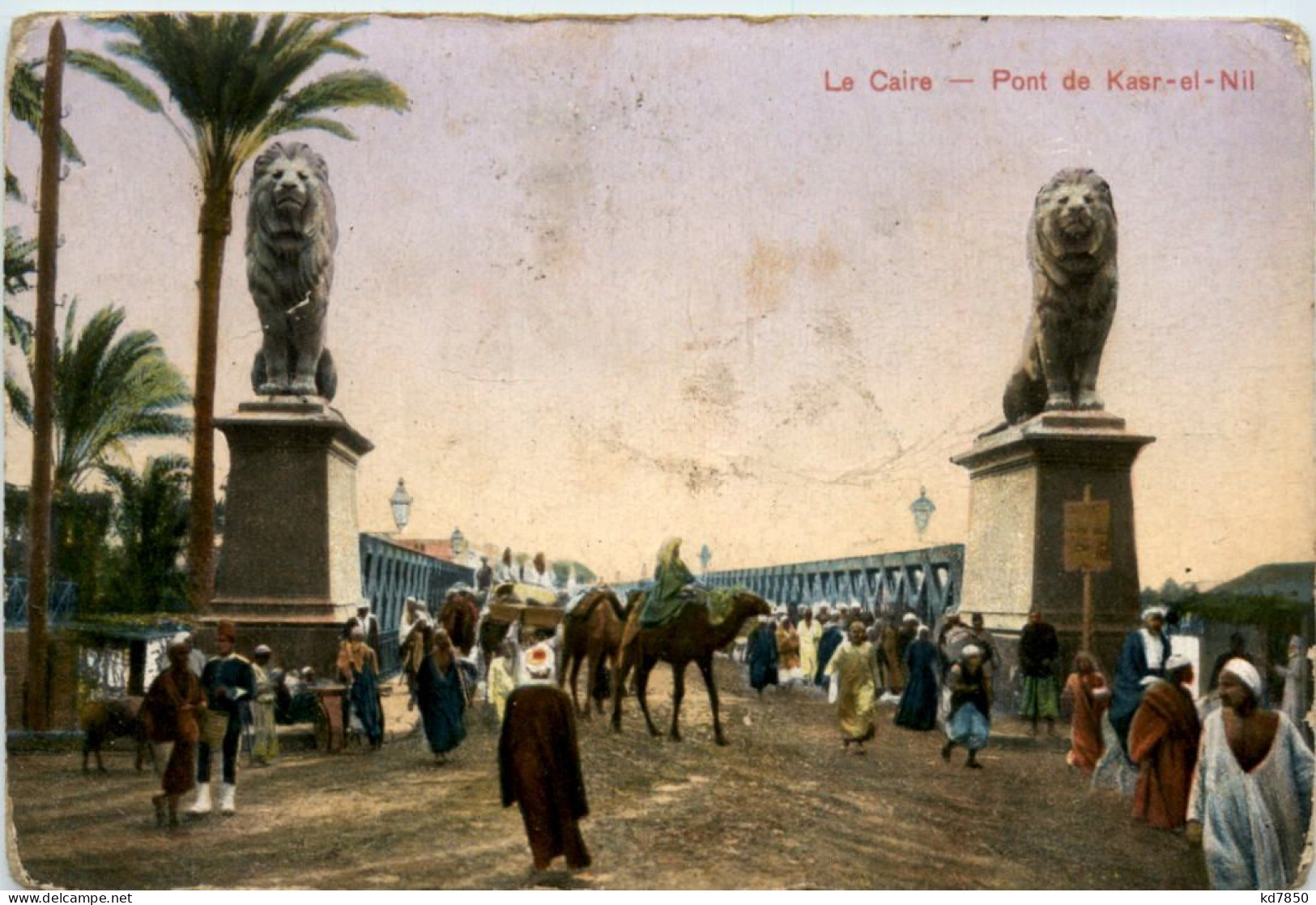 Cairo - Pont De Kasr-el-Nil - Le Caire