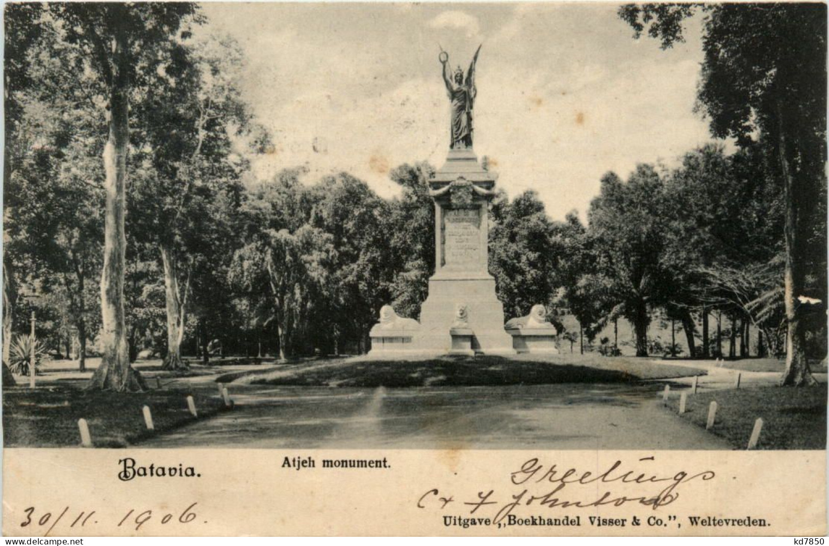 Batavia - Atjeh Monument - Indonesien