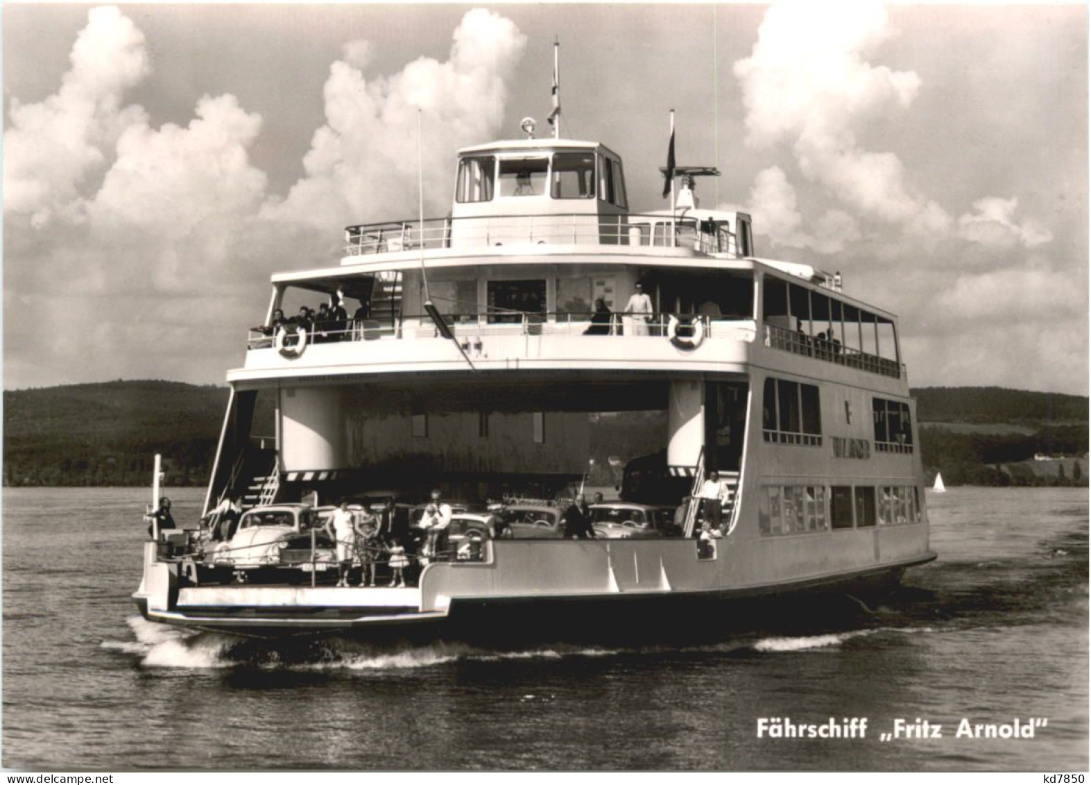 Fährschiff Fritz Arnold - Bodenseefähre Konstanz Meersburg - Transbordadores