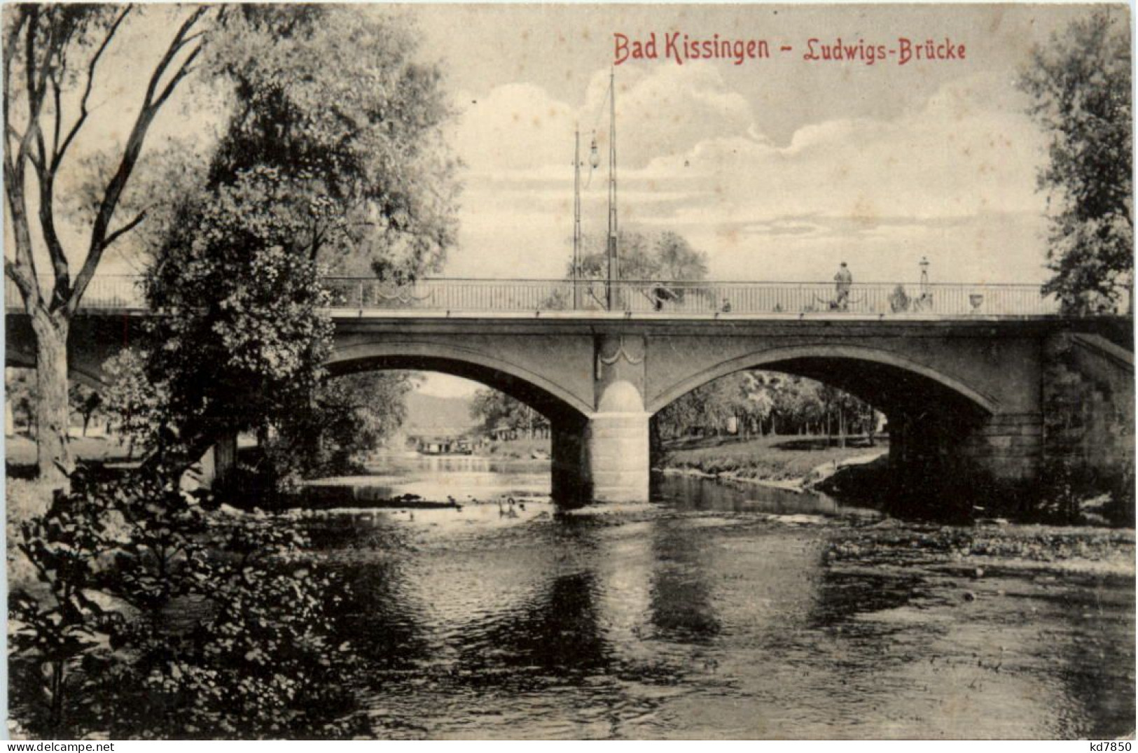 Bad Kissingen, Ludwigs-Brücke - Bad Kissingen