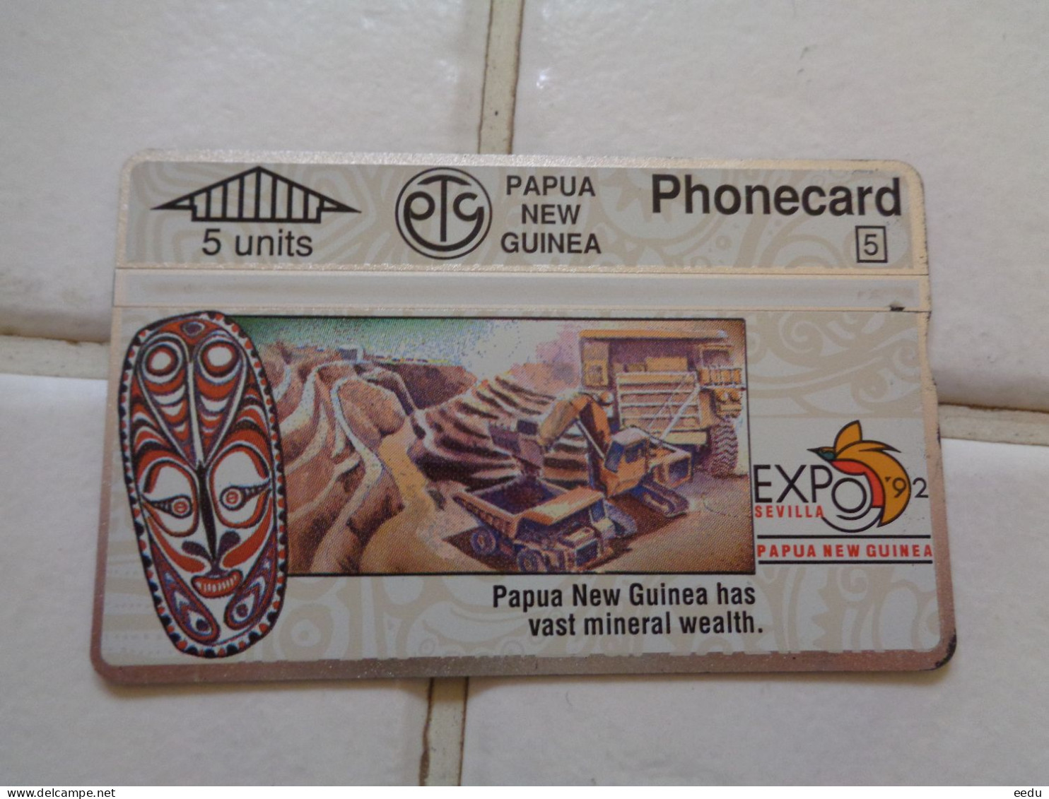 Papua New Guinea Phonecard - Papouasie-Nouvelle-Guinée