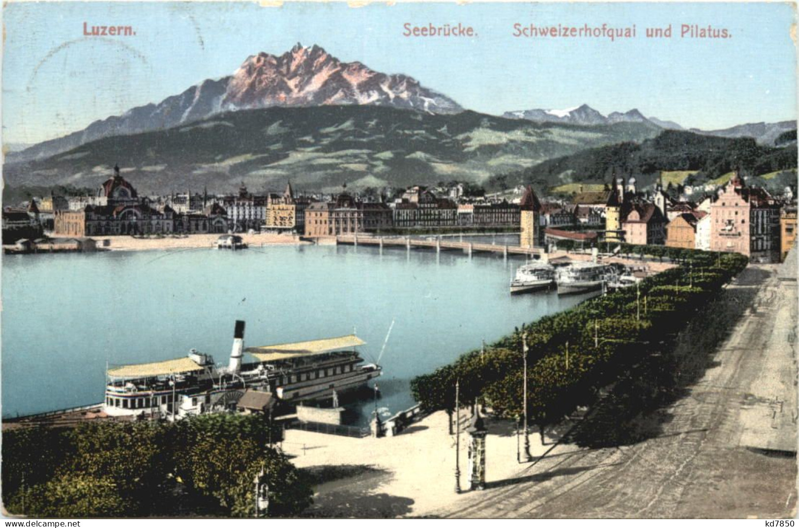 Luzern - Seebrücke - Lucerne