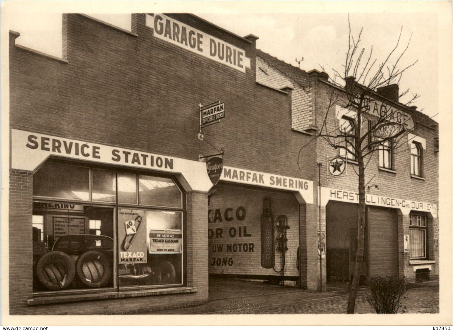 Diksmuide - Garage Cyriel Durie - Texaco - Diksmuide