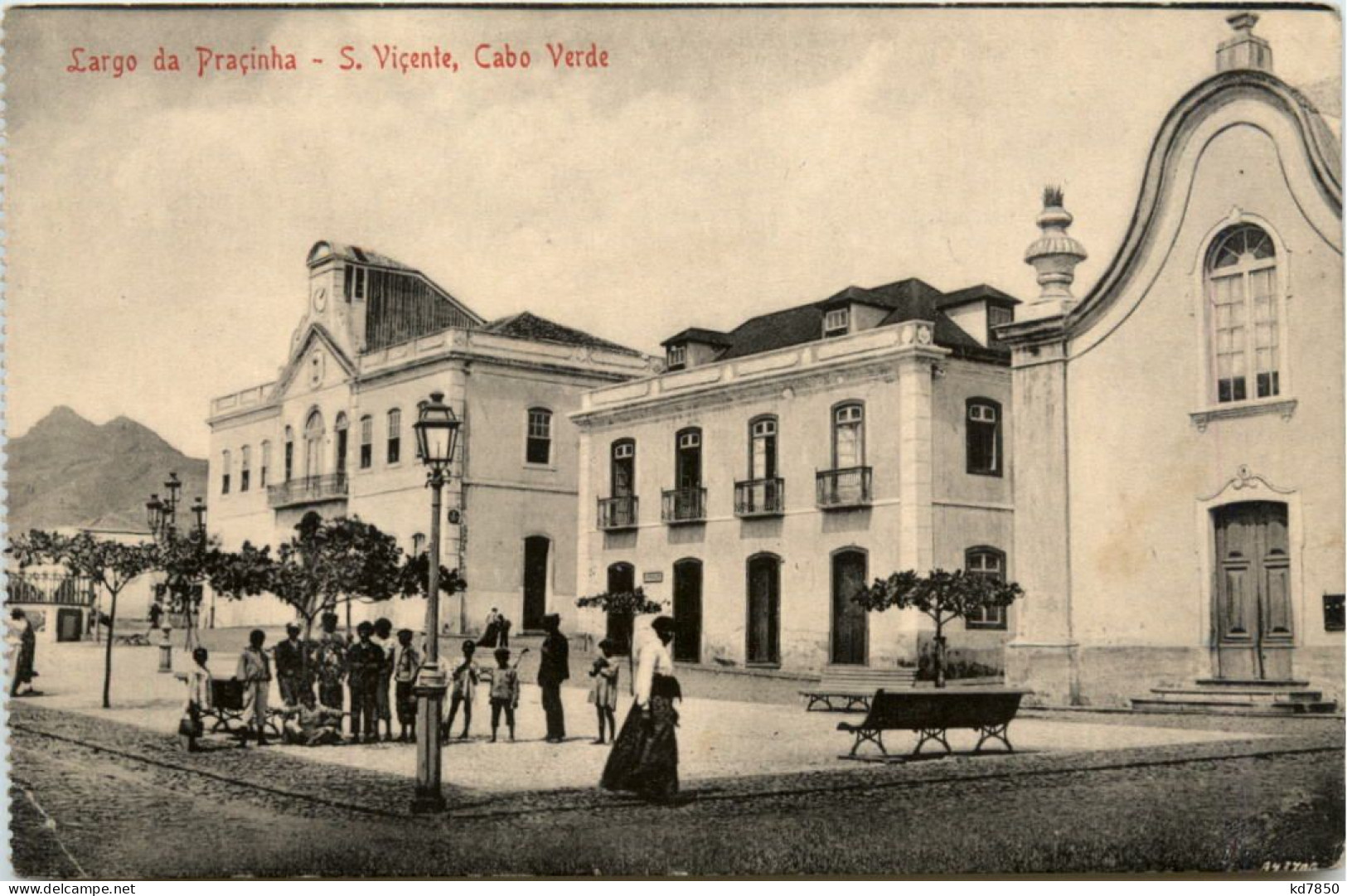 Cabo Verde - S. Vicente - Largo Da Pracinha - Cap Vert